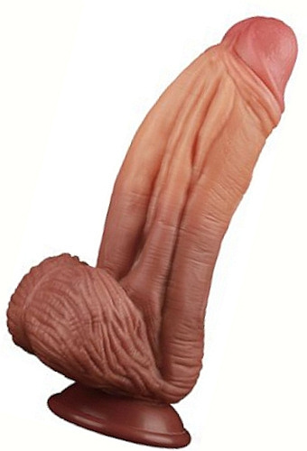Silikónové dildo s prísavkou