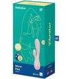 Ružový vibrátor Mono Flex s aplikáciou