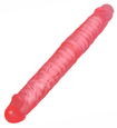 Dvojité dildo s chrbticou