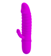 Mini vibrátor so stimulátorom - 10 vibrácií