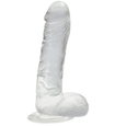 Výkonné gélové dildo