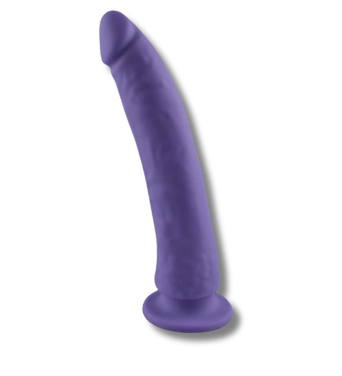 Silikónové dildo s prísavkou