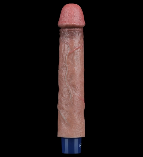 Realistický silikónový vibrátor 20 cm