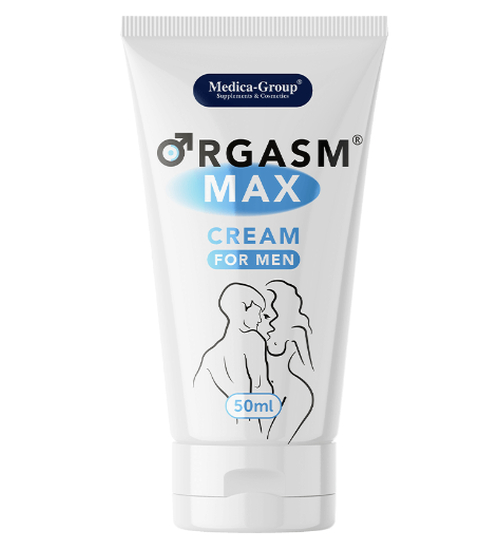 Orgasm Max krém pre silnú a dlhú erekciu