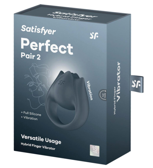 Moderný vibračný prsteň Perfect Pair 2