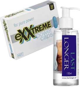 Last Longer Gel + Exxtreme kapsule