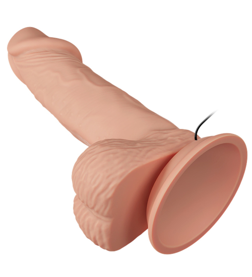Realistické dildo s prísavkou a semenníkmi