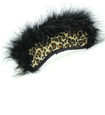 Elegantná maska na oči s leopardím vzorom