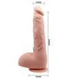 Realistické dildo v kyberkoži