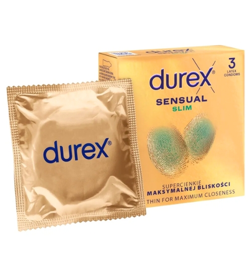 Super tenké Durex Sensual Slim 3ks