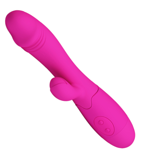 Ružový vibrátor USB