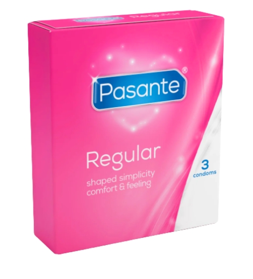 Kondómy Pasante Regular - 3 ks.