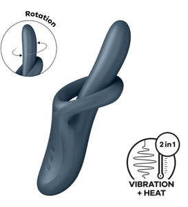 Multifunkčný vibrátor Heat Flex 4 