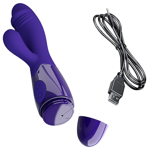 Krásny vibrátor s nabíjaním cez USB