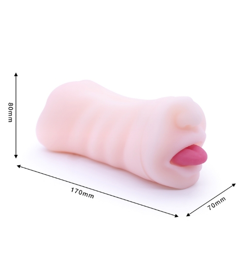 Praktický orálno-vaginálny masturbátor