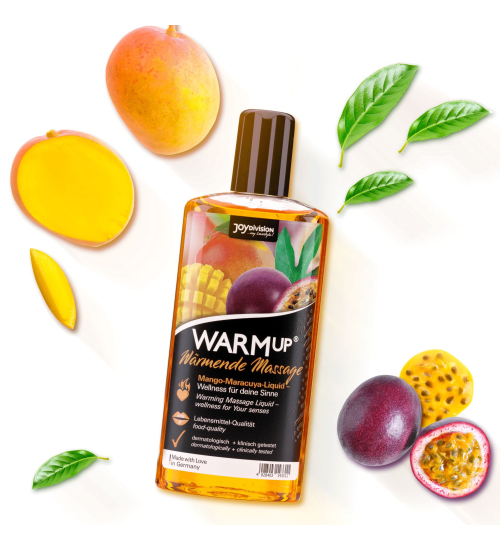 Jedlý olej na zahriatie - mango a mučenka