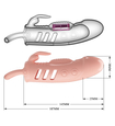 Vibračné puzdro na penis