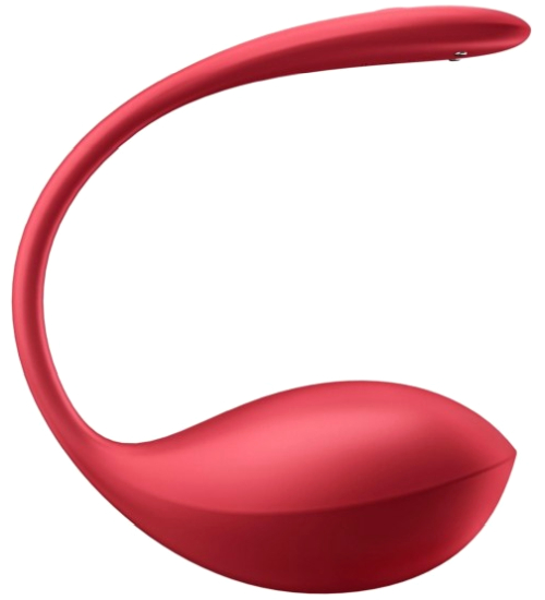 Vibračné červené vajíčko Satisfyer Pilot + aplikácia