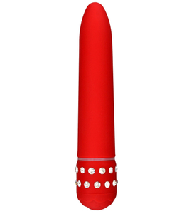 Krásny červený vibrátor