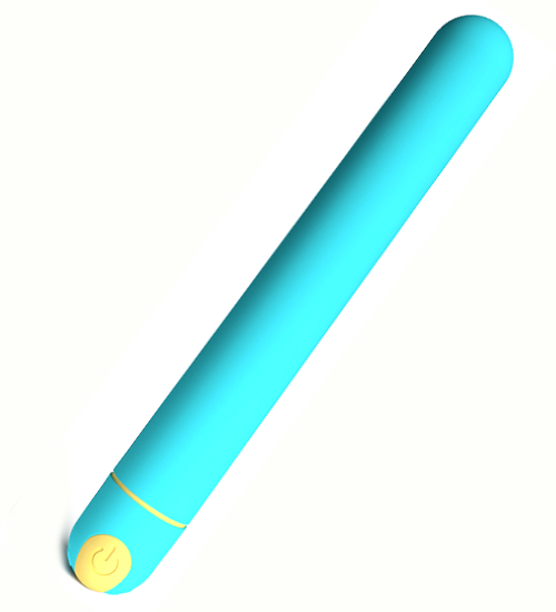 Vodotesný klasický vibrátor s nabíjaním cez USB 