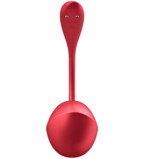 Vibračné červené vajíčko Satisfyer Pilot + aplikácia