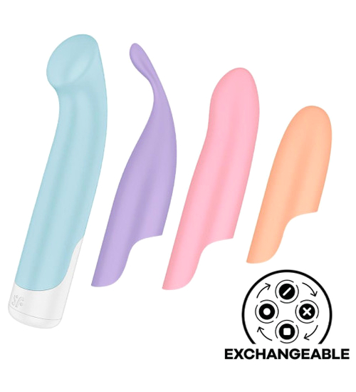 Súprava Pleasure: Vibrátor + 4 vankúšiky