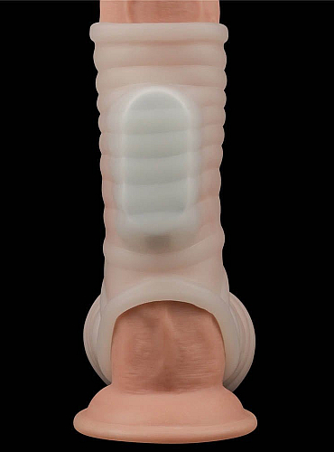 Rebrovaná podložka pod penis a semenníky