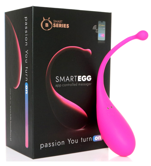 Stimulujúce vajíčko ovládané aplikáciou