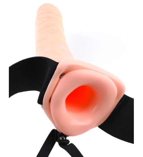 Strap-on s vibráciami vo vnútri