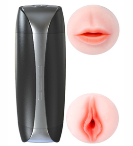 USB dvojitý vibračný masturbátor