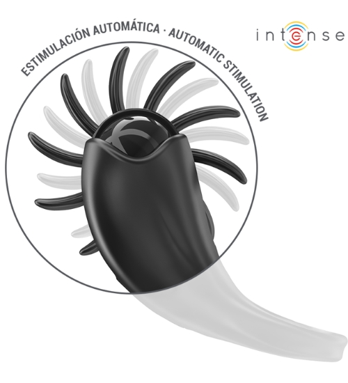 Vibračný krúžok s rotujúcim stimulátorom klitorisu