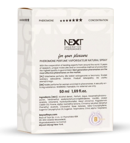 Ženské feromóny Next 50ml - silná koncentrácia