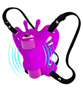 Silikónový erotický motýlik - 10 vibrácií