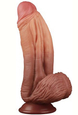 Silikónové dildo s prísavkou 