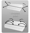 Súprava na pridržiavanie matraca