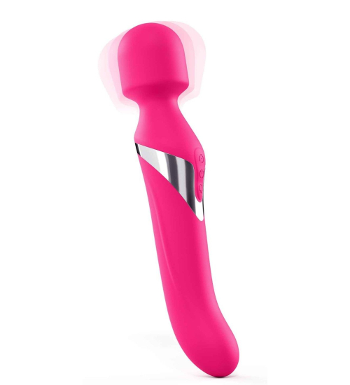 Rotačný vibrátor s masážnym strojčekom - Dorcel
