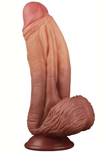 Silikónové dildo s prísavkou 