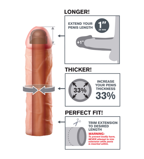 X-Tensions - Penis o 2,5 cm väčší