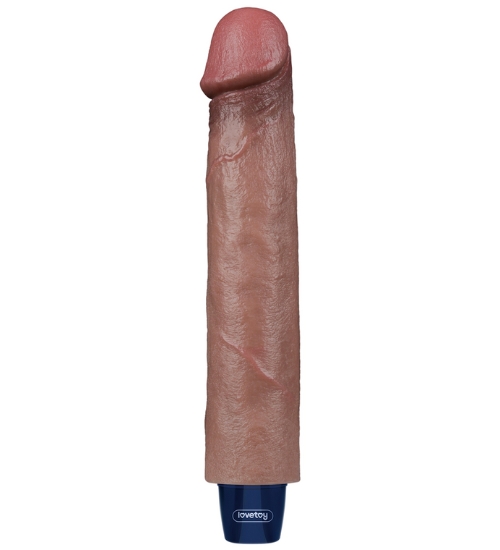 Realistický silikónový vibrátor 20 cm