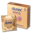 Super tenký Durex Sensual Extra Lube 3 ks.
