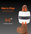 Diskrétny masturbátor Erospace - 12 vibrácií