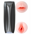 USB dvojitý vibračný masturbátor