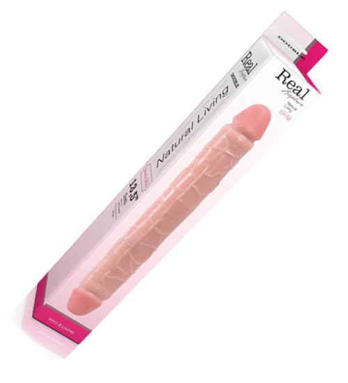 Dildo dvojité prírodné