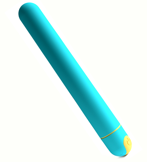 Vodotesný klasický vibrátor s nabíjaním cez USB
