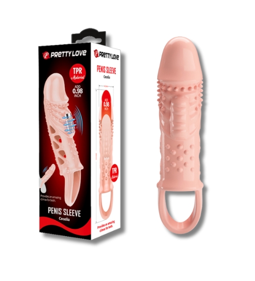 Vibračný nadstavec na penis