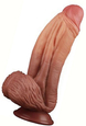 Silikónové dildo s prísavkou 
