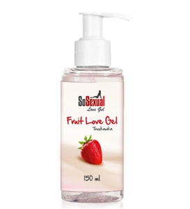 Jahodový intímny gél 150 ml