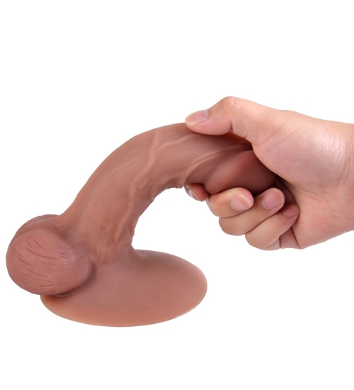 Realistické dildo so širokou prísavkou