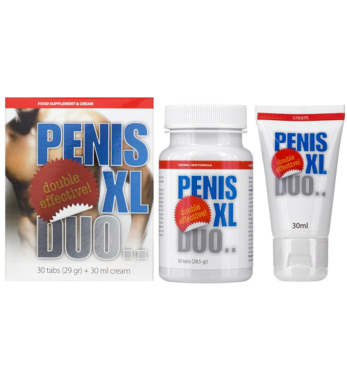 Duo Pack, tablety Penis XL + krém