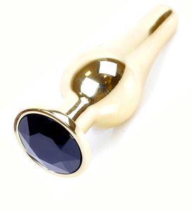 Elegantný análny kolík s kryštálom